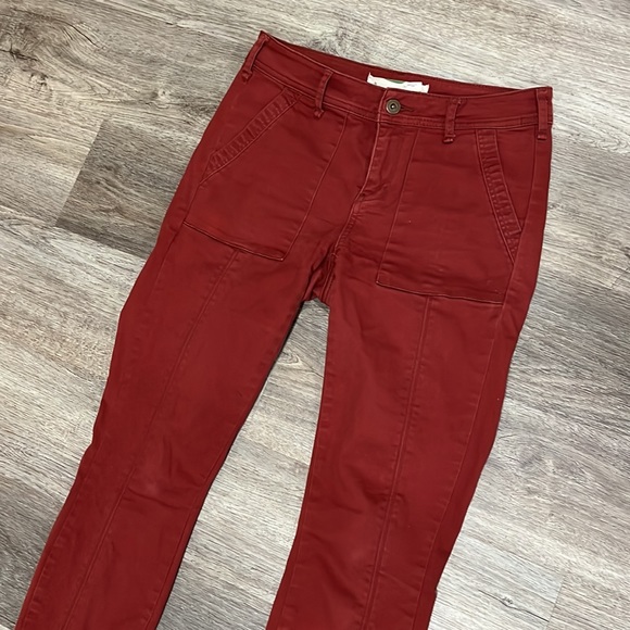 Anthropologie Jefferson Slim Utility Skinny Pants Women’s Size 26 - Picture 4 of 14